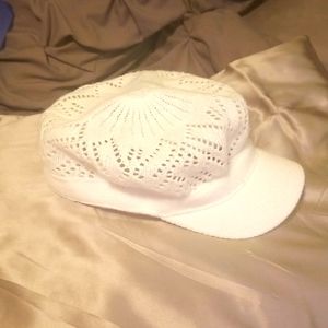 Time And Tru, Artic White Baker Boy Style Hat